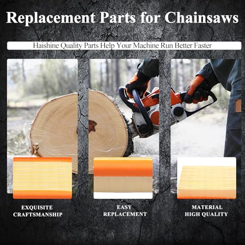 Luchtfilter + voorfilter voor Stihl TS410 TS420 kettingzaag met brandstoffilter en olieslang, verkrijgbaar 4238141 0300 4