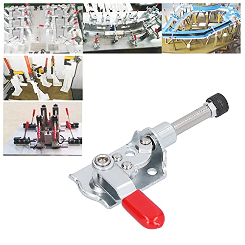Push Pull Toggle Clamp Quick-Release Toggle Clamp Roestvrij staal 40kg Holding capaciteit Lasen Toggle Clamp set Test Mold Accessoires voor het machinaal bewerken Lasen 4