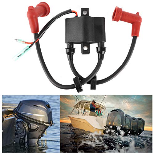 Marine Buitenboordmotor ontsteking Coil Fit voor Yamaha 9,9-40pk 2 en 4 Stroke 6F5-85570-13 4
