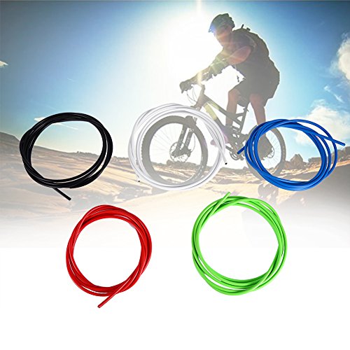 Rem Jacket, Bicycle Lever Kabel Behuizing,2m Fietsrem Kabel Kabel Behuizing Slang Set Accessoires Vervanging voor Mountainbike (5mm Blauw) 5