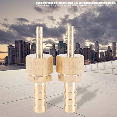 2 st. 4  Barb Snel Release Pack Reducer slang Connector voor Pound Pond Slang Adapter 3