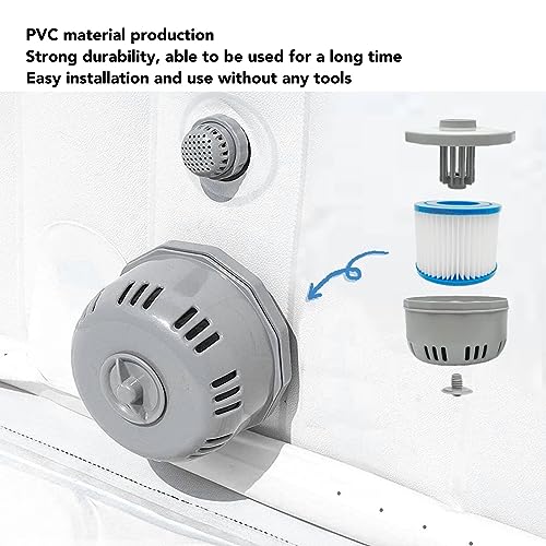 Hot Tube Filter Cartridge Holder, Replacement Filter Cartridge Holder P6653 Only, with a Hot Tube Filter Cartridge Size VI, for Lay Z V1 S1