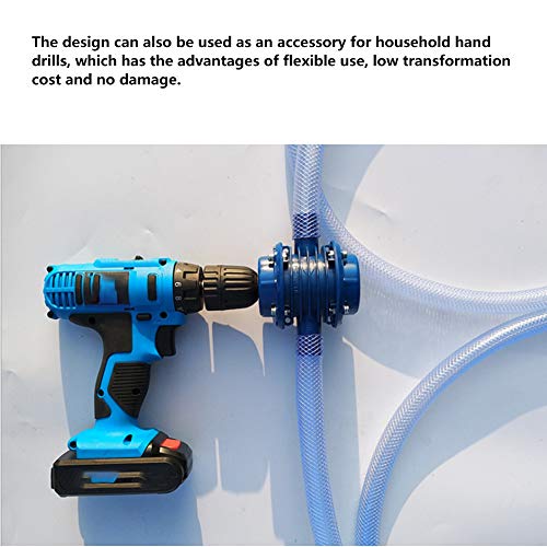 Boorpomp J137 Hand elektrische boorpomp voor waterbatterij Boorwaterpomp Boorwaterpomp Mini Zelf-Priming Hand Boorpomp voor thuis en tuin 4