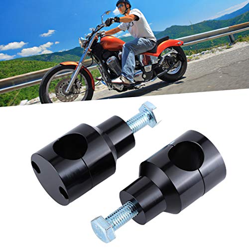 25mm/1.0in handgreepklem, Universele Circular Motorfiets handvat Riser Bracket Mount Clamp (zwart 25mm) 3