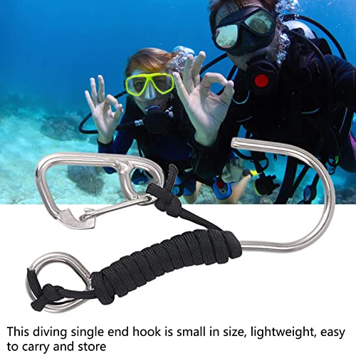 Duiken Reef Hook, Duiken Roestvrij stalen rif Hook Anti Verloren Stevig Umbrella touw draagbaar voor onderwater 5