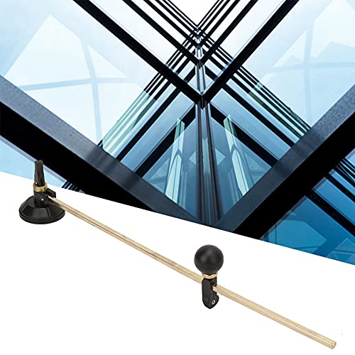 Glassnijder, 6-wiel 3~12 mm kompassen cirkelsnijmes met zuignapcirkel(Diameter 80cm)