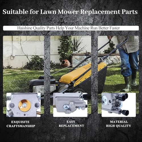 Carburatorkit voor Stihl FS120 FS200 FS020 FS202 FS300 FS350 Borstelafdichting + luchtfilter en brandstoffilter + brandstofslang + vonkplug 4