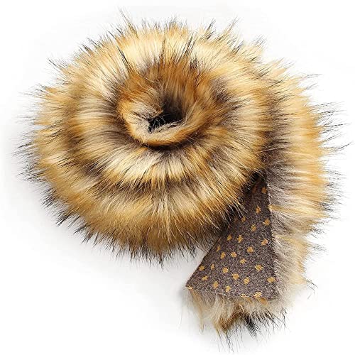 Faux Fur Band 7 cm x 100 cm Fluffy Fox Faux Faux Fur Border Decoratieve Band Plush Holiday Garland Naaien voor kostuums Ambacht Jassen