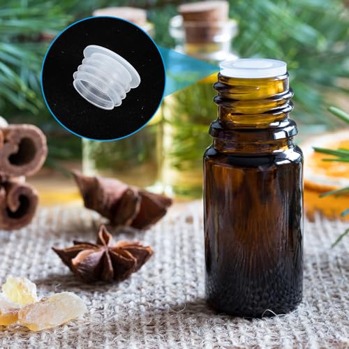 Salt and Pepper Shaker Stoppers 14mm/0.55," 25st Plastic Salt Shaker Plug Replacement Herbruikbare Clear round end cap voor potten flessen buizen 4