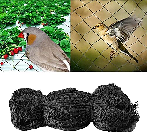 Vogelnet, Pond Net, 7 x 15 m, Geweven Net, Zwart, Robuust Net voor Tuin Planten Fruit Bloemen Groenten Hold Vogels Herten Dieren 3