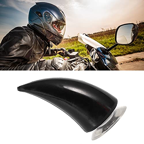 motorhelmhoorn, Motorfiets Helm Devil Demon Horn met Sucker Decoratie accessoires(zwart)