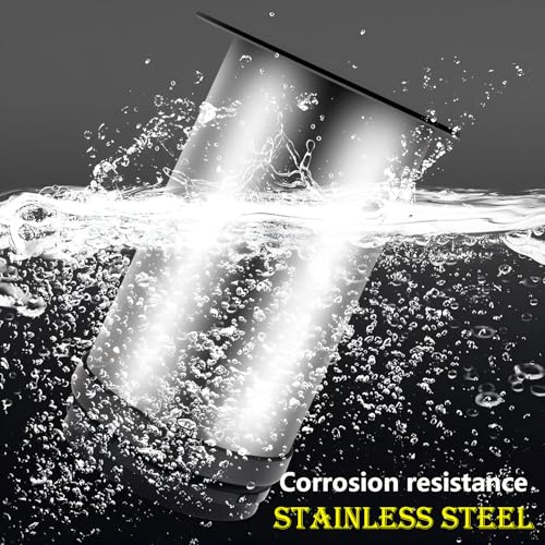 4x Cabinet Benen Meubels Benen Keuken Unit Voeten Tafel Benen Verstelbare Meubels Benen - Chrome Metaal - Verstelbare Hoogte (Totaal: 120m) 4