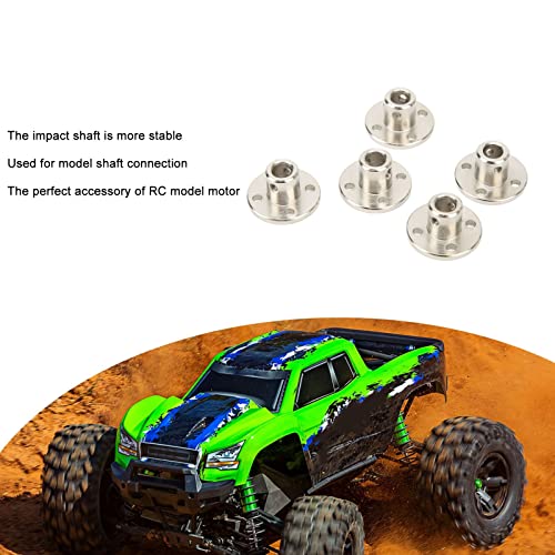 5Scs 6mm Flange Shaft Koppeling, Flange Koppeling Connector, Stijve Guide Model Clutch Accessoire Shaft Shaft voor RC Model Motoren 5