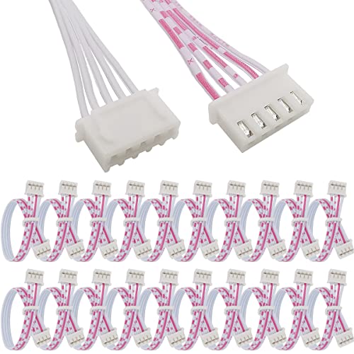 5Pin Cable voor Mayflash F300 Joystick voor SANWA Joystick, JST XH 2.54mm 0.1" Pitch Vrouw naar Vrouwelijke Connector Adapter voor Zero Delay USB Encoder, 20cm, 20PCS