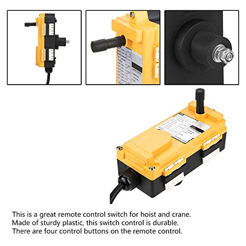 4 toetsen systeem voor kraanlift, 24 V, besturingssysteem, tactschakelaar, met zender voor kraan 4