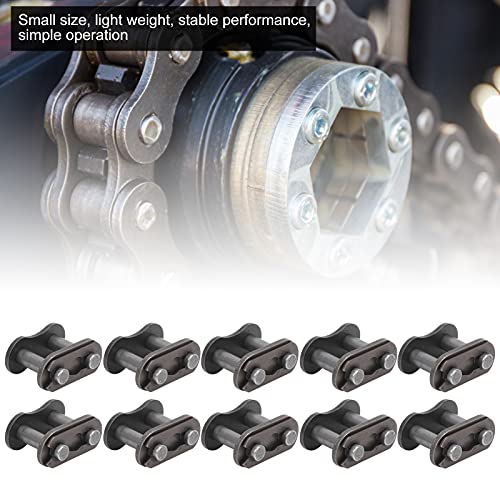 Chain Master Link, 10Scs 428 Steel Chain Master Link Chain Connectors Joint Connector voor Motorfiets Fietsen Overig 4