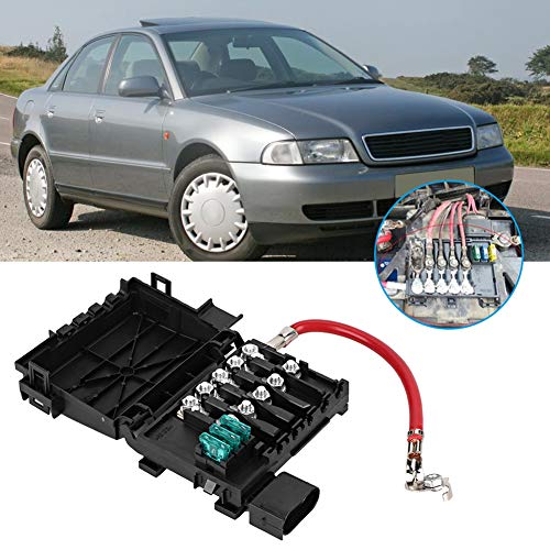 Car Box Batterij Terminl 1J0937550A, ABS Fuse Box Batterij Terminal Fit voor Cordoba 6K1 6K2 1999-2002 4