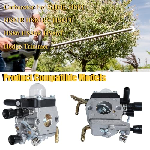 Carburator voor STIHL HS81 HS81R HS81RC HS81T HS86 HS86R HS86T Trimmer 4237 120 0606 Zama C1Q-S225 Kool 3