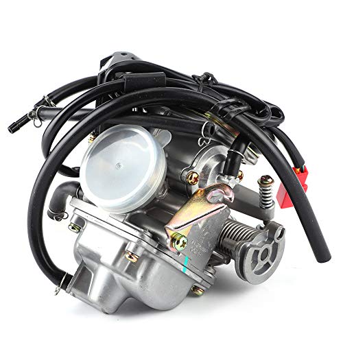 ATV Carb, 24mm/0.9inch Carburator Carb Accessoire Carburator Vervanging Geschikt voor 4-takt GY6 PD24J ATV Scooters