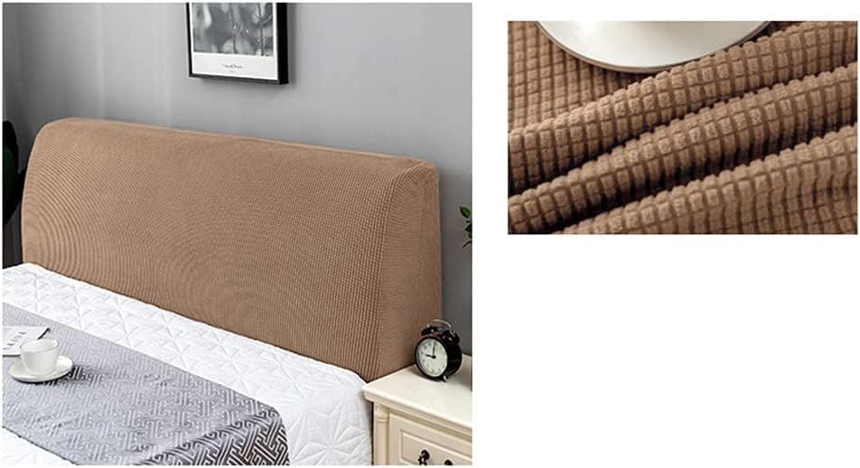 Headboard Cover voor Bed Stretch Headboard Cover, Stretch Headboard Cover voor Headboard Cover, Cover voor gewatteerde Headboard, 150-170cm, Koffie 3