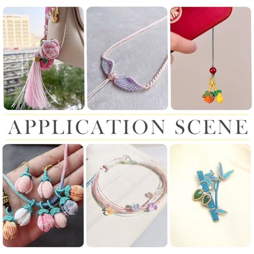 9 Rolls Kleurrijke Naaidraad All-inclusive Polyester Thread Kit voor borduren DIY Naaimachine Quilting Hand steken 167.3 Yards