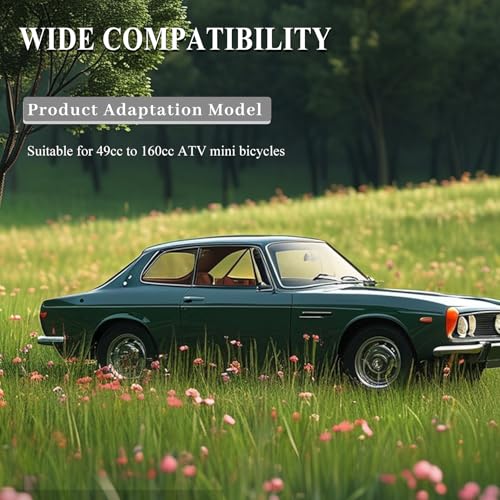 Brandstoffilterset, brandstoffilter voor motorfiets, 1 brandstofslang, oliefilter, 8 brandstofslangklemmen en 1 brandstofschakelaar 3 brandstofslangen voor motorfiets, auto 3