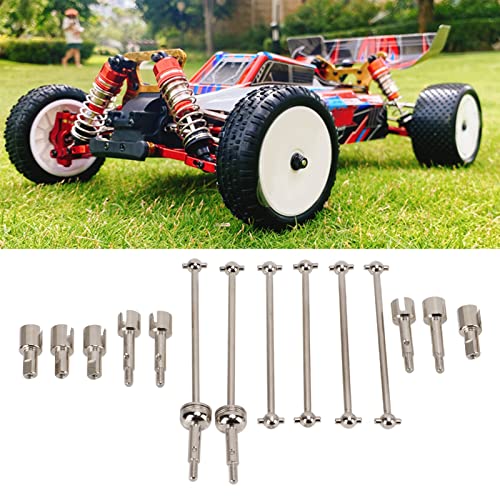 RC CVD Rijden Schacht Kit, Steel Drive Shaft Dogbone Joint Set Heat Treatment Upgrade Reserveonderdelen voor 144001 RC Car