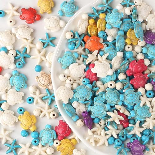 Een enorme Schildpad, charmante synthetische Schildpad en een losse matte en nylon Schildpad (de zeester box)