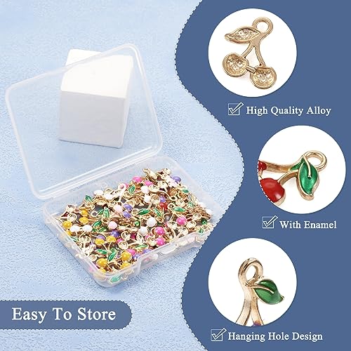 Enamel Charms Hangers Assorted Charms Kralen Link Connector Bedels voor DIY ambachten ketting armband oorbellen sieraden maken 4