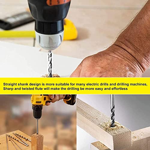 6mm HSS Extra Long 200mm Spiraalboor Straight Shank Drill Bit voor Staal Hout Plastic Aluminium Legering 5