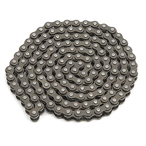 Motorrijwiel Aandrijfketting Motorfiets Aandrijfketting Fiets Drive Chain Premium Alloy 25H voor Minimotos Stabiele prestaties Eenvoudige installatie