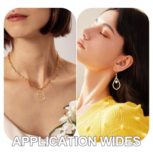 Legering Hangers met Holle Frame voor het maken van Hars sieraden 4