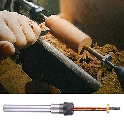 Pen maken van kits voor hout draaien MT1 Verstelbare Pen Mandrel Staal Houtbewerking Pen draaien Mandrel draaibank onderdelen mechanisch accessoire gereedschap (straight handle) 5