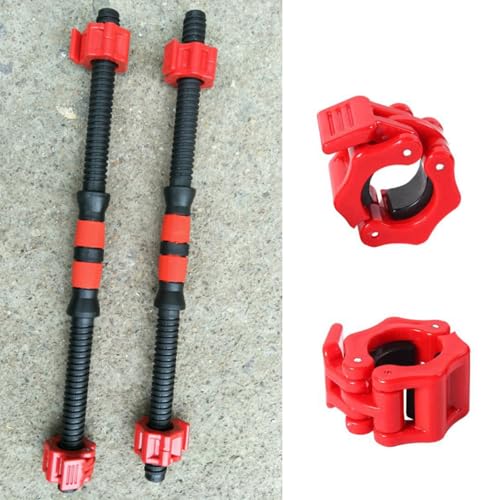 4st Plastic Dumbbell Clamp, Quick Release Barbell Clamps, Dumbbell Clips, Geschikt voor thuistraining, gymtrainingen en buitensporten 5