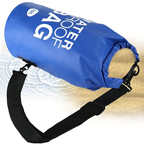 Zwembad Ladder Zandzakken, 10L Universele Zwembad Ladder Gewichten 250D PVC Waterdichte Droge Zak voor Zwembad Ladders en Trappen (Blauw)