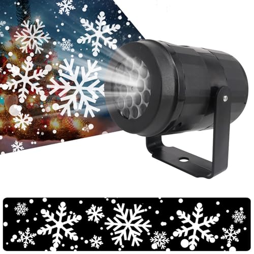 Briljante LED Lichten voor sneeuwvalprojectoren - Vivid Christmas Snowflakes High Brightness Indoor Blizzard Decor Verlichting - Chic versiering Decoratieve projectoren 4