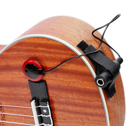 Gitarre Piezo Tonabnehmer, Mikrofon Wandler f ̈1r Gitarre Ukulele Erhu Banjo Snaar Muziekinstrument