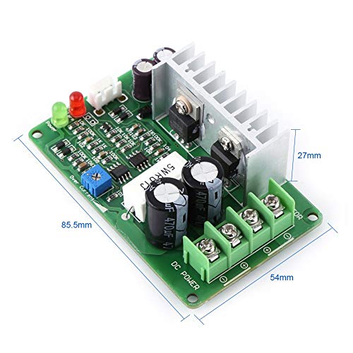 DC Motor Speed Controller 12V/24V/36V 15A PWM Regulator Potentiometer Overload Protector met een snelheidscontroleknop