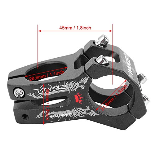 MTB Stem 31.8mm Fietsgreep Stengel duurzame Mountain Road Fiets handvat Stem Aluminium Legering Fiets Bar Stem 5