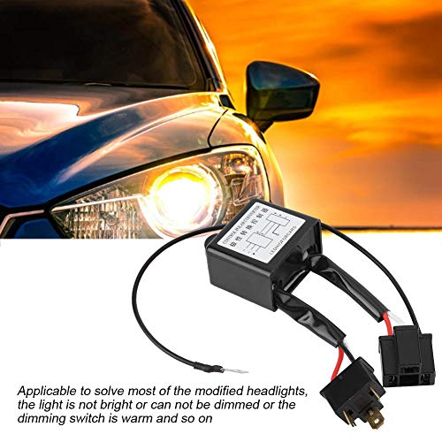 2PCS-legering omgekeerde polariteit, LED Negatieve converter Polar Negative Switch Harness Adapter omgekeerde polariteit voor H4 3