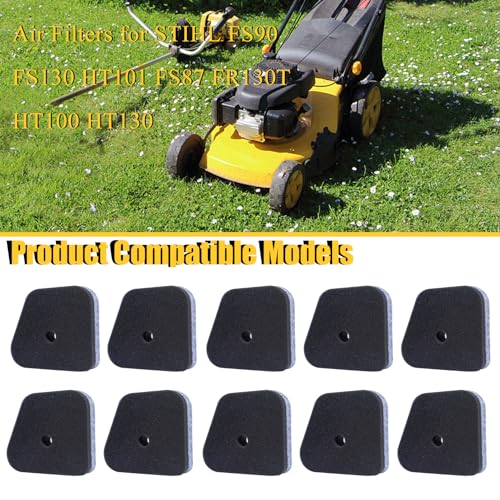 10Stuks luchtfilter Kit Fit Stihl FS90 R FS100RX FS110R FS130R Hl90 Hl100 KM100 KM130 Trimmer 3