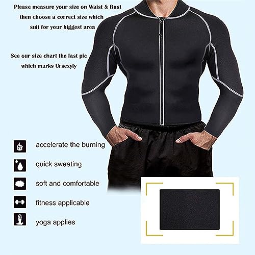 Mannen Long Sleeve Wetsuit Full Body Wetsuit Men Wetsuit Zwempak Duiken Kleding voor Snorkelen Surfen Duiken Zwemmen Kajakken Zeilen Kanoën 5
