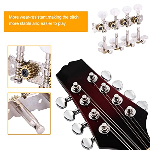 Mandoline Tuning moersleutels String Machine Heads 4L4R 8 String Fine Adjustment VourInstruments Accessory-Mandoline Mechanics 4