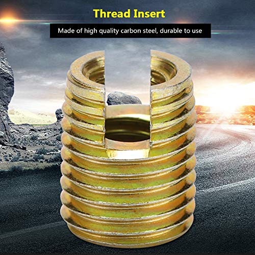 Zelftappende draad 20 st 302 Carbon Steel Schroef Reparatie Accessoires (binnen M6 1,0 buiten M10 1.5) 4