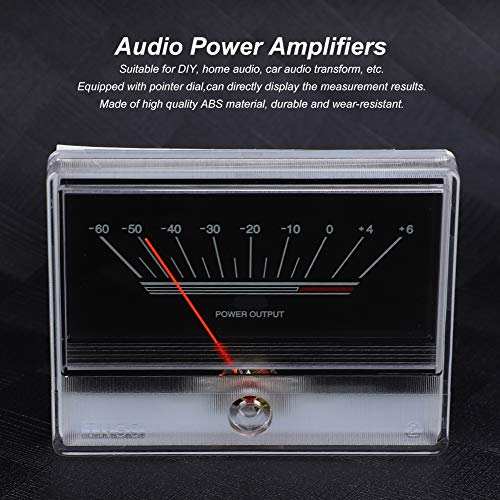 VU Meter, VU Meter Blue Words Backlight DB Meter Audioversterkers Power Amp Meter voor thuis Audio Auto Audio Transform, Audio