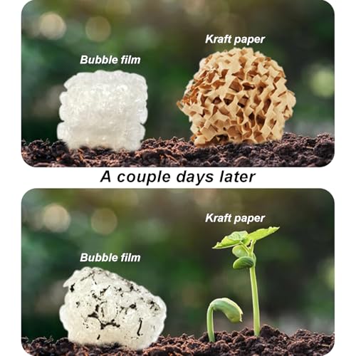 50 Vellen Luchtkussenfilm, 29 x 30 cm, Milieuvriendelijk Bubble Wrap, Verpakking Accessoires, Papair Wrap voor Verwijderingen, Verpakking 3