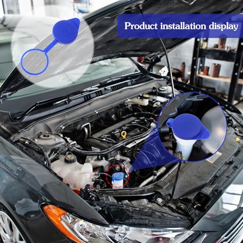 Hoes voor ruitenwissers, ruitenwissers, wasvloeistofcontainer, tankdeksel, wasvloeistofdeksel, voorruit, reservoir, tankfles (1) 3