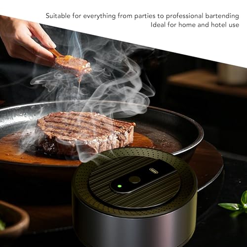 Elektrische Whiskey Rook Cocktail Rook oplaadbare Dranken Roker met 6 smaken Houten Chips voor mannen verjaardag Kerstmis Whiskey Gifts