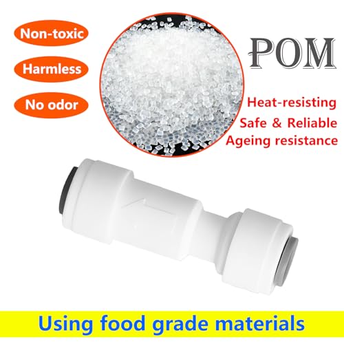 1 stuk waterfilter toebehoren RO, controleklep 1/4 inch, 1/4 inch aansluiting gelijk aan voor RO omgekeerde osmose installatie 4