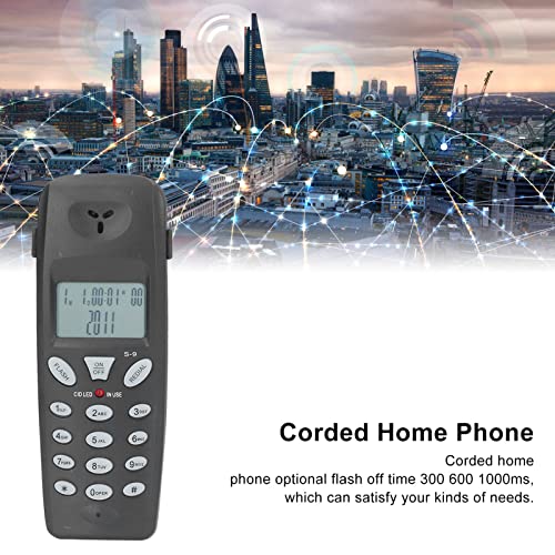 Vaste telefoon, FSK DTMF Beller ID Telefoon vaste lijn Telefoon vaste modus uitbreiding telefoon voor thuis